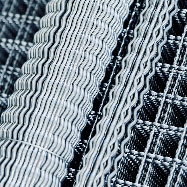 Mit Zink beschichtete Wellengitter bei Kaufmann Drahtwahren